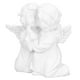 thumbnail image 4 of Estatua de ángel de Resina blanca Sincero adorno de escritorio con forma abrazada, 4 of 10