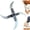 1PC 4 blades, variant on Heavy-Duty Grass Shredding Blade, Household Farming Grass Shredder Knife Blades, Replacement Cutting Knife for Electric Yard Shredders, Stainless Steel Tool with Adjustable Diameter(1PC 4 Blades)
