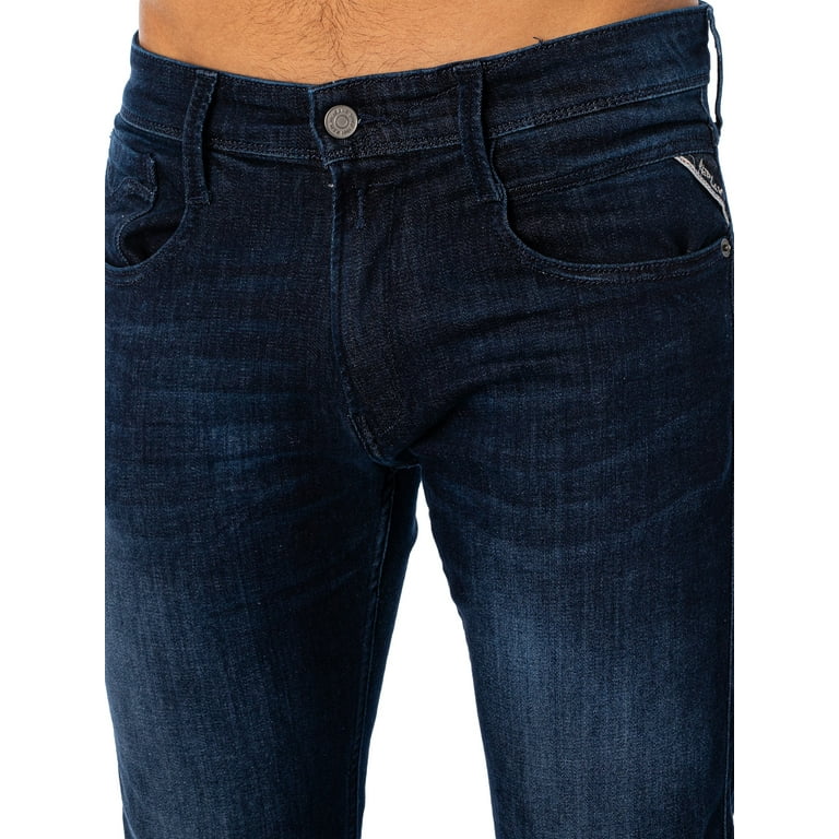 Replay Anbass Slim Jeans, Blue | Slim-Fit Jeans