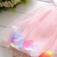 thumbnail image 5 of Gyratedream 6M-3T Baby Girls Lace Tutu Wedding Bridesmaid Princess Dress Petal Tulle Sundress, 5 of 6