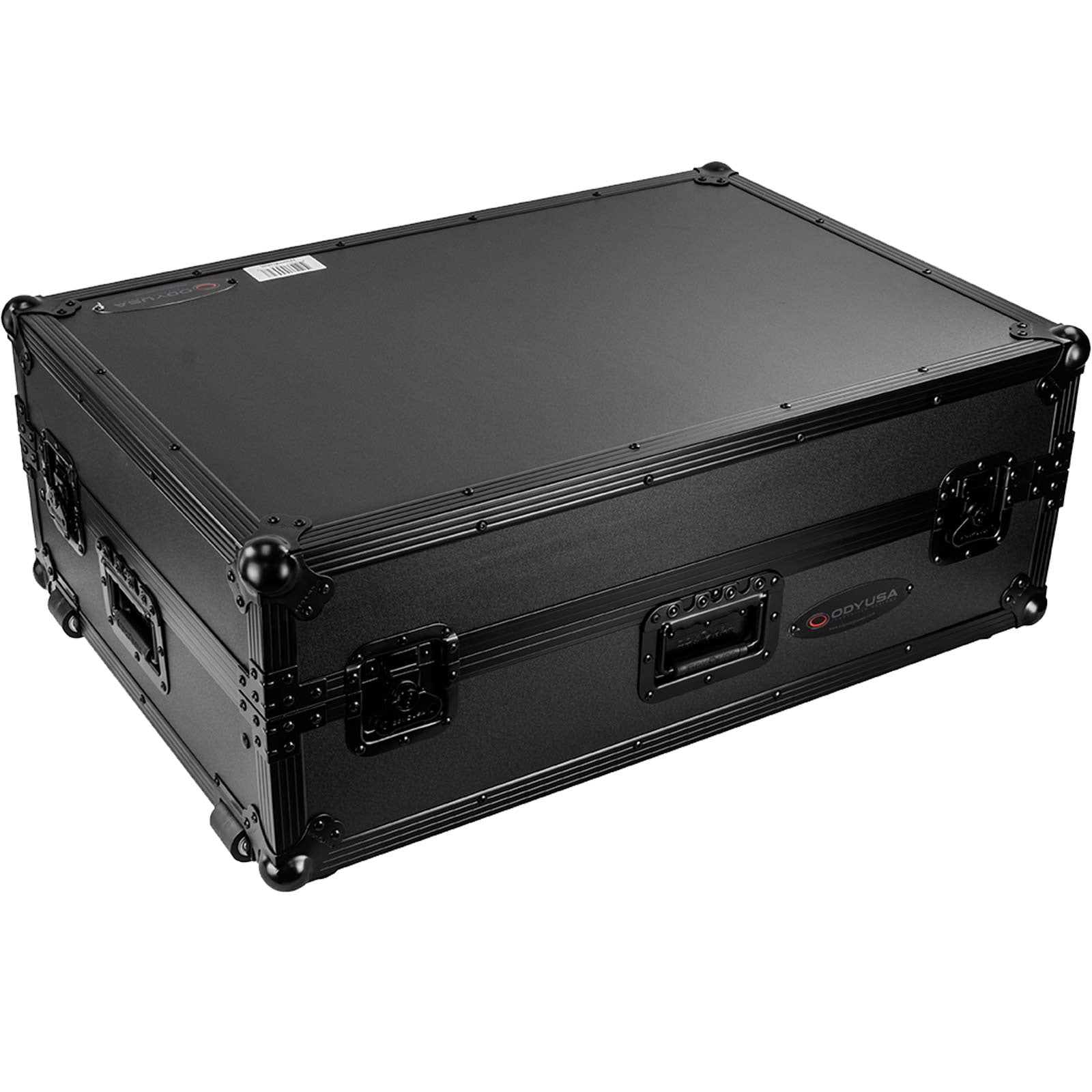Odyssey FZGSPRIME4W2BL Prime 4 DJ Controller Flight Case w Laptop Shelf