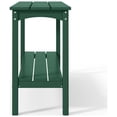 thumbnail image 5 of Polytrends  Laguna Hdpe All Weather Outdoor Patio Two Shelf Table Dark Green, 5 of 5