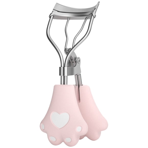 1 juego de rizador de pestañas con diseño de garra de gato, clip rizador de pestañas de acero inoxidable duradero.