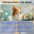thumbnail image 3 of 1 Pcs 2D Flat License Plate Covers & Frames, Collie in Flowers For Decorative Front, Waterproof For Decoration Aluminum License Plate Covers & Frames Cover For Men Women, 12" X 6", 3 of 7