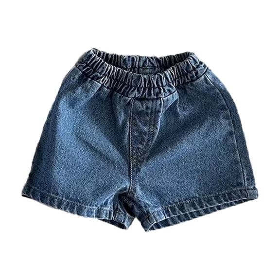 Sunshuilll Classic Fit Casual Denim Shorts, Boys 6-9 Months