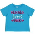 thumbnail image 3 of Inktastic My Nana Loves Me Hearts in Pink Plaid Boys or Girls Baby T-Shirt, 3 of 5