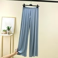 thumbnail image 2 of biudgviw Pajama Pants for Women Modal Soft Wide Leg Sleep Pants Baggy Elastic Waisted Pj Bottoms Casual Sleepwear Lounge Trousers, 2 of 6