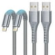 thumbnail image 1 of Cable Cargador iPhone Gris [1m+1m/4 Pack] Cable Lightning Certificado MFi para iPhone con Conector Resistente Cable iPhone Carga Rápida para iPhone 13/12/11/Pro Max/XS/XR/X/8/7/7Plus/6s /6/5/SE2020/iPad brillar Electrónica, 1 of 1