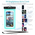 thumbnail image 6 of Syncwire Waterproof Phone Pouch [2-Pack] - IPX8 Waterproof Phone Case Compatible iPhone, Android, 6 of 6