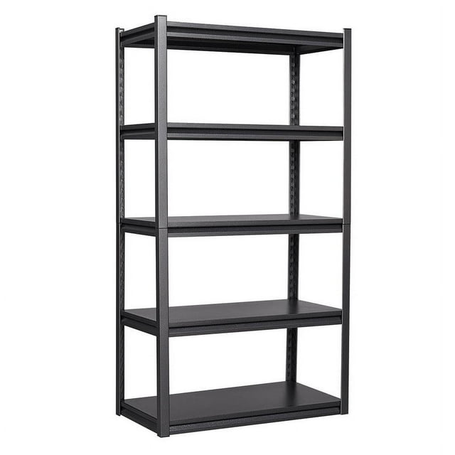 STANI Garage Storage Shelves Heavy Duty, 3-Tier Metal Shelving Unit with Wheels, Large Capacity Storage Racks and Shelving, Utility Shelf Racks for Garage Kitchen Basement Warehouse