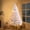 Silver-6Ft, variant on HSUNNS 6FT Prelit Silver Artificial Christmas Tree with 300 Lights 800 BranchTips, Hinged Artificial Holiday Xmas Christmas Decoration for Home, Office, Party