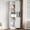 White 01, variant on 69" H Tall Bathroom Storage Cabinet with 2 Barn Doors and 1 Drawer, Narrow Storage Unit, Adjustable Shelves,Floor Cabinet for Bathroom, Living Room