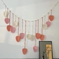 thumbnail image 4 of Adorno para Colgar en la Pared de Macramé con Hojas Tejidas, Tapiz de Pared Artístico Tejido Hecho A Mano, Decoración del Hogar para Dormitorio, Sala de Estar A, 4 of 7