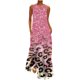 thumbnail image 1 of Falda larga Vestido de tirantes con cuello en V estampado de verano Longuette estampado Pompotops  qwe14156, 1 of 4