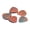 sunset powder, variant on 5 Pack Multifunctional Glittering Guitar Picks Offering Flexible Nonslip Resin Texture Suitable for Professional Playing