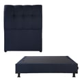 thumbnail image 1 of Box Base Cama Individual + Cabecera Nube Azul, 1 of 8