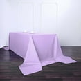 thumbnail image 2 of Efavormart Rectangle Tablecloth, 90"x156" Stain & Wrinkle Resistant Washable Table Cloth, Oblong Decorative Polyester Fabric Table Cover for Dining, Party, Wedding & Baby Shower- Lavender, 2 of 6