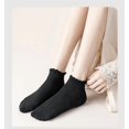 thumbnail image 7 of YooGuoGuo Women's Japanese Ruffle Frilly Ankle Socks 6 Pairs Harajuku Preppy Knit Crew Socks Fairycore Casual Cotton Socks, 7 of 7