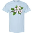 thumbnail image 3 of Inktastic Beautiful Apple Blossom Flowers on Branch T-Shirt, 3 of 5