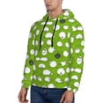 thumbnail image 2 of Bingfone Funny Sheep Doing Yoga Men'S Drawstring Hoodie Long Sleeve Pocket Sweatshirts-Large, 2 of 9