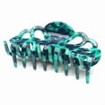 thumbnail image 3 of QinGoo Large Hair Claw Clip for Women Non-Slip Strong Hold Thick Long Hair Accessory, 1 Count, 3.94 Inch, Green, 3 of 6