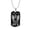 Military Chain (Gold), variant on Guardian Angel Is Dad Memorial Dog Tag Necklace Stainless Steel 24" Chain Silver Tone or Gold Tone