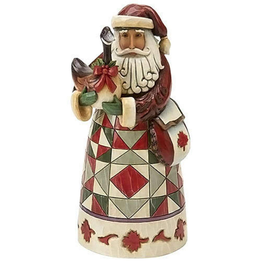 Jim Shore Around the World Canadian Santa Christmas Figurine 4017648