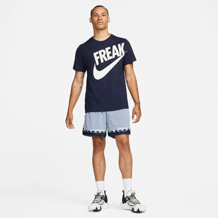 Nike Men's Dri-Fit Giannis Basketball T-Shirt, Large, White