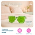 thumbnail image 3 of Mascarilla de Gel Frío-Calor Kiwi | Antifaz Reutilizable para Ojos Hinchados | Compresa de Gel Fría-Caliente | Diseño Divertido de Fruta, 3 of 12