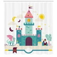 thumbnail image 3 of Ambesonne Magic Shower Curtain, Theme Magic Kingdom, 69"Wx84"L, Multicolor, 3 of 3