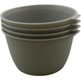 thumbnail image 3 of Dependable Industries inc. Essentials Unbreakable Microwave Bowls Heat and Eat 26 OZ Dishwasher Safe BPA-Free Plastic for Serving Soup Pasta Noodles Oatmeal Cereal Stackable Set of 4, 3 of 6