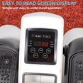 thumbnail image 3 of Under Desk Sitting Elliptical Exerciser XL – Compact Pedal Exerciser with Remote Control. Smooth Stride Motion, 3 of 9