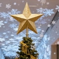 thumbnail image 6 of Christmas Tree Top Star Tree Party Decoration Lightweight PP Material for Holiday Gift Family Room, 6 of 9