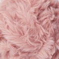 thumbnail image 2 of NICEEC 2 Skeins Super Soft Fur Yarn Chunky Fluffy Faux Fur Yarn Eyelash Yarn for Crochet Knit -Total Length 2×32m(2×35yds,50g×2)-Dusty Rose, 2 of 7