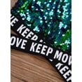 thumbnail image 6 of TiaoBug Kids Girls Sequins Dance Athletic Outfit Sleeveless Top with Shorts Set, 6 of 7