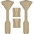 thumbnail image 1 of Housses Imperméables pour Chauffage de Patio Extérieur avec Fermeture Éclair et Sac de Rangement, Housse de Chauffage Robuste au Propane Antipoussière, Résistante aux UV et Coupe-Vent pour Chauffage sur Pied, 2 Paquets-95hx34dx19b Pouces Camel, 1 of 7