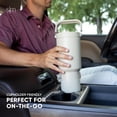thumbnail image 3 of Botella de agua Simple Modern Trek Pivot de acero inoxidable de 900 ml, 3 of 8