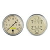Autometer 1803 Antique Beige Gauge Kit, 2 Pc., Quad & Speedometer, 5"