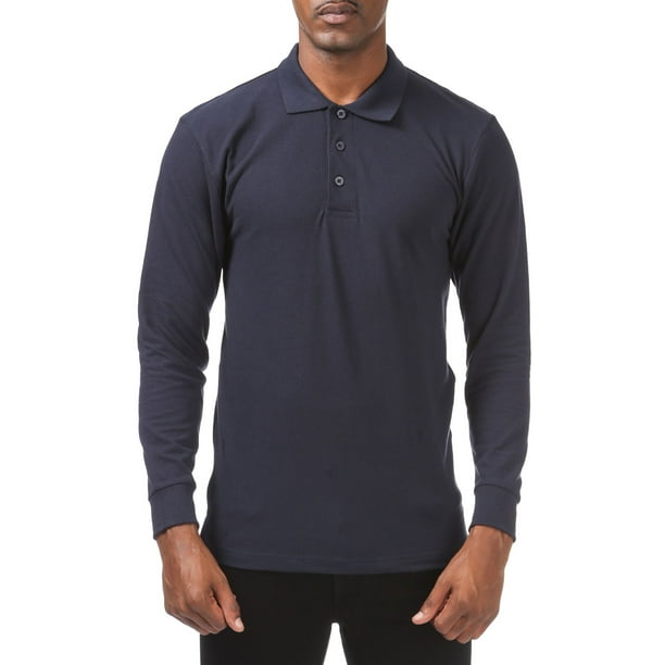 Club Men's Sleeve Pique Polo Shirt -