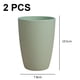 thumbnail image 2 of Dinheiro Taza de dos piezas para el hogar, taza para enjuague bucal, taza de plástico para cepillo de dientes, taza de lavado, 2 of 6