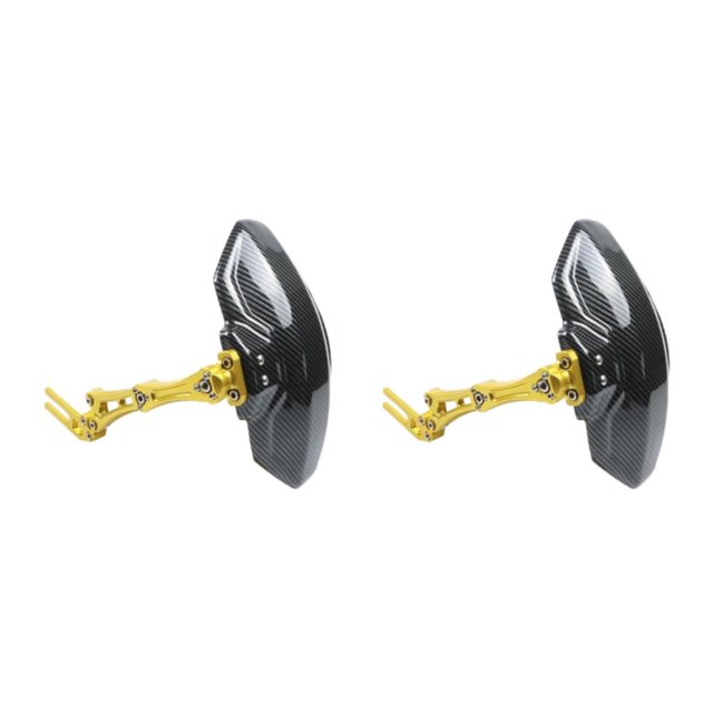 maskred Rear Mudguard Fender for N1s M3 Electric Bike Effective Protection Gold 2Set