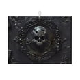 thumbnail image 1 of Fotbe Ornate Dark Skull Book Alfombrilla de Secado para Cocina con Estampado, 18x24 Pulgadas, 1 of 7