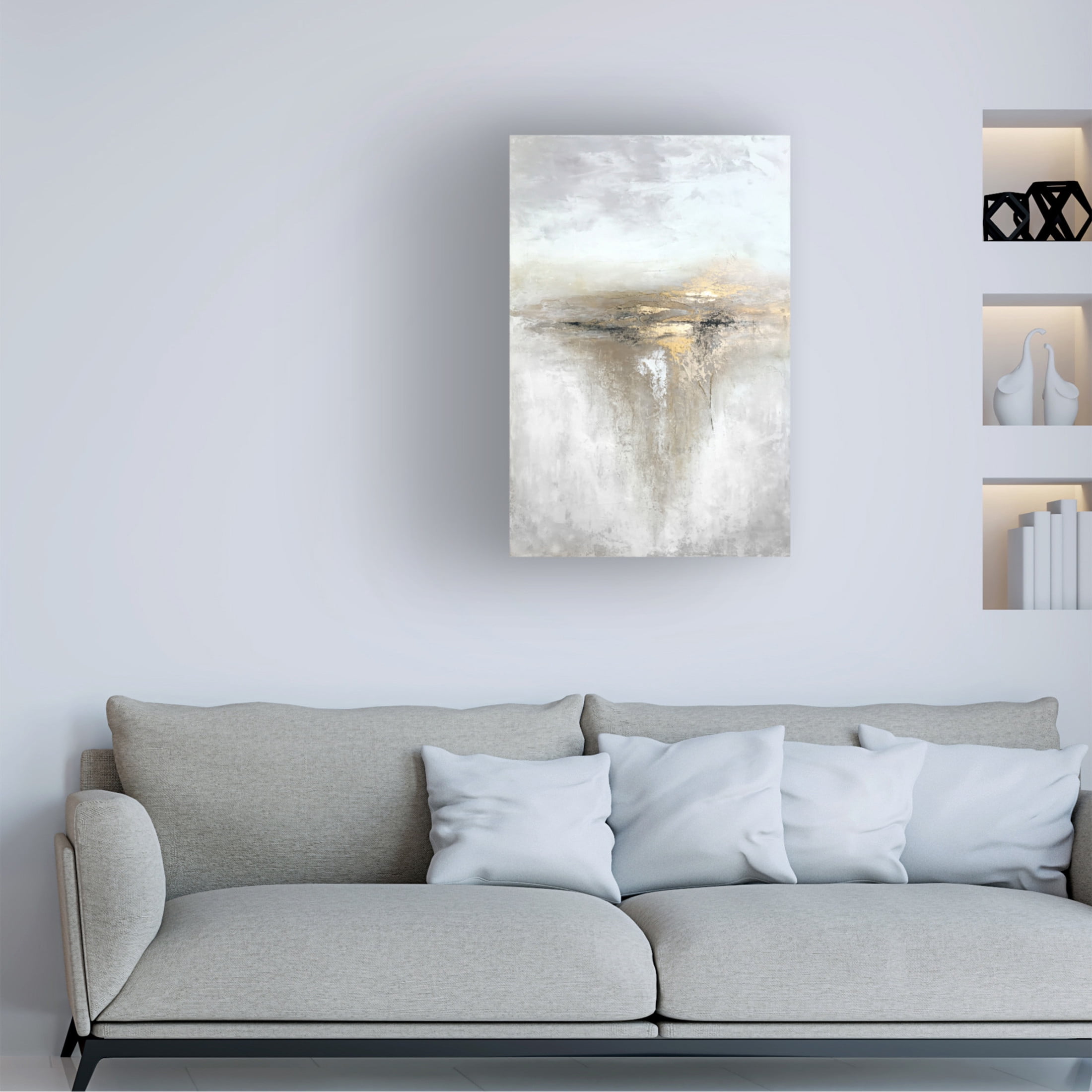 Trademark Fine Art Alyson Storms Pyrite Canvas Wall Art