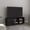 Black, variant on Compact Dimensions, White Finish | For Living Room TV Setup, Accommodates Large TVs | Ample Storage, Keeps Entertainment Area Tidy