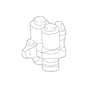 mercedes-benz 300 hvac heater control valve