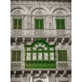 thumbnail image 2 of Frank, Assaf 12x14 Gold Ornate Wood Framed with Double Matting Museum Art Print Titled - Traditional maltese house in Birgu, Malta, 2 of 4
