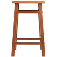 thumbnail image 2 of Taburete de mostrador Carter de 24 ", acabado en teca(33153) Winsome Trading Inc 33153, 2 of 2