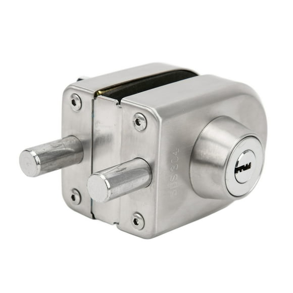 Sliding Glass Door Lock,Push Sliding Gate Lock Frameless Glass Door Locks Glass Door Lock User-Friendly Design
