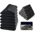 thumbnail image 3 of SOCKS'NBULK Bulk Soft Fleece Blankets 50 X 60, Cozy Warm Throw Blanket Sofa Travel Outdoor, Wholesale (50 X 60, 24 Pack Charcoal Gray), 3 of 7