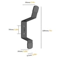 thumbnail image 3 of Indoor Outdoor Speaker Wall Mounts Holder For move1/move2 Speakers Enhances Sound And Save Space, 3 of 4